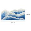 Bothyi Rug and Minimalist Nordic Wall Clock for Modern Home Decor Gift Non Slip Carpet Nursery Playroom Bedroom Office Entrance view 3
