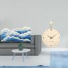 Bothyi Rug and Minimalist Nordic Wall Clock for Modern Home Decor Gift Non Slip Carpet Nursery Playroom Bedroom Office Entrance view 4
