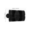CIYODO Adjustable and Rotatable Bottle Drink Holder for Stroller and Bike, Lightweight Black Pp Cup Holder for Cart, for Daily Walks and Shopping, 2pcs Set view 2