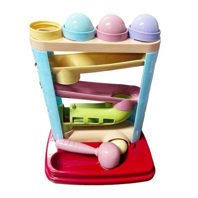 DuskHaven Marble Run Toy Ball Rolling Track Game Ball Drop Toy Hand Eye Coordination Preschool Gift Suitable for Children's playroom Gift