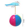 ToysCentral Basics Inflatable Racket Set for Children's Ball Games for Preschool Birthday Inside, Blue Racket view 2