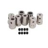 10pcs Iron Hexagonal Coupler Tire Connector 2/3/4/5/6/7/8mm Motor Connector with Screws Wrench for RC Boat Car Spare Parts view 1