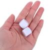Anneome 50pcs Acrylic Blank Dice for Tabletop Gaming, 16mm Standard Size Square Dice Cubes, Portable Game Pieces for Board Games, Creative DIY Handwriting and Screen Printing view 4