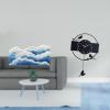DimyFew Area Rug Wall Clock Acrylic Flocking Non Slip Washable Bird Swing Pendulum Hanging Suitable for Bedroom Living Room Kitchen Entrance view 4