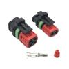 1/10 Set 4 Pin 1337352-1 Automotive Connector(2p 4p female,10 sets) view 1