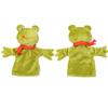 TOMETURE Cute Frog Hand Puppet for Interactive Animal Glove for Storytelling and Play Soft Cartoon Animal Doll to Develop Imagination and Enhance Bonding view 4