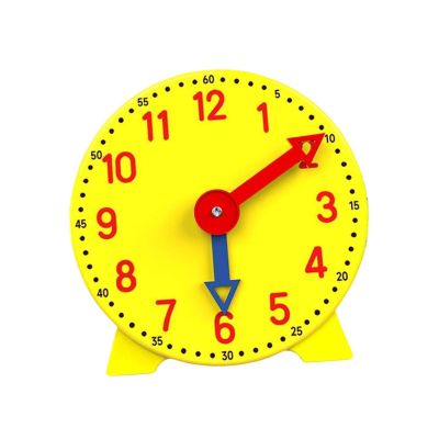 kowaku Teaching Clock for Kids Development Education Toy Telling Time to 3rd Ages 5+, 12Hrs