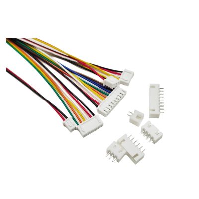 5 Sets JST XH2.54 2-12 Pin Connector with 26AWG Cable for Electronics Projects - Male & Female Plug Sockets(Length 20CM,4P)