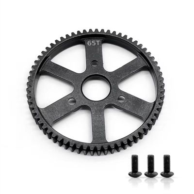 Rc Parts Compatible with Traxxas for Summit for E-REVO for E-Maxx 1/10 RC Car Upgrade Parts Harden Steel 65T Main Spur Gear 0.8M 32P 3960
