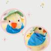 kowaku Chicken Laying Egg Crazy with Stuffed Doll Toy, Yellow view 3
