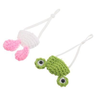 COHEALI 2pcs Cute Small Pet Hats Set for Hamsters and Parrots Featuring Lightweight Polyester Material with Frog and Bunny Shapes, Comfortable Fit for Holiday Celebrations and Everyday