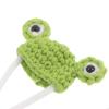 COHEALI 2pcs Cute Small Pet Hats Set for Hamsters and Parrots Featuring Lightweight Polyester Material with Frog and Bunny Shapes, Comfortable Fit for Holiday Celebrations and Everyday view 3