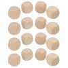 HOMSFOU 100pcs Wooden Dice Blank Cube Blocks 20mm Handcrafted Wood Craft Cubes with Versatile Applications and Longterm Use for Personal Crafting Hobbies and Party Supplies view 1
