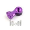 RC Crawlers Components Adjustable Servo Saver 25T Arm Horn for 1/8 1/10 RC Car Upgrades Parts Repair Spare Toy Models Modification Upgrade(Purple,Large) view 1