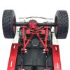 RC Jouets Parts for WPL C64 1/16 RC Car Parts Metal Upgrade Front and Rear Rod for Seat Servo Fixed Model Accessory Repair Modified Assemble(Red) view 2