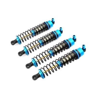 Rc Special Shock Absorber for Tamiya for TT02B 1/10 4pcs Metal Front and Rear Shock Absorber Rc Car Off-Road Vehicle Tracked Vehicle Parts and Accessories Replacement