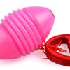 Toddmomy Elastic Pulling Balls Engaging Activity 2pcs Double Player Sports Hand Fitness Ball Made of Sturdy Plastic for Outdoor Use view 2