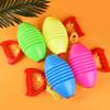 Toddmomy Elastic Pulling Balls Engaging Activity 2pcs Double Player Sports Hand Fitness Ball Made of Sturdy Plastic for Outdoor Use view 3