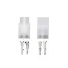 100 Sets 2 Pin L6.2-2P Connector Male And Female Air Docking 6.2mm Pitch Electrical view 1