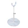 kowaku Doll Display Stand Adjustable Height 1/4 Scale Stable Base Liftable Support PP Metal Material for Action Figure Suitable for Collector Cabinet Home, 1742, 4.5mm view 4