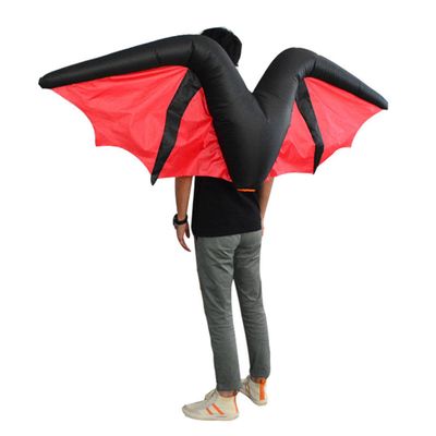 Ipetboom Inflatable Bat Wings Costume Party Outfit and Cosplay for Halloween Reusable Fabric Material with Easy off Design, Fun Cartoon Style for Costume Parties