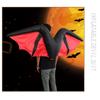 Ipetboom Inflatable Bat Wings Costume Party Outfit and Cosplay for Halloween Reusable Fabric Material with Easy off Design, Fun Cartoon Style for Costume Parties view 2