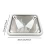NonMiFyR Ice Cream Parent Child Activities Easy to Cold Plate White, White view 2