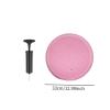 IEUDNS Wobble Cushion Stability Board for Exercise Inflatable Balance Disc Sensory Wiggle Pad for Kids for Training, Pink view 3