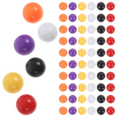 CORHAD 600pcs Plastic Colored Game Replacement Marbles 10mm Solid Balls for Math Learning and Educational Activities with Engaging Visuals and Probability Teaching