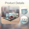 kowaku 64 Toy Car Display Scene Model Diorama Layout Educational PVC Material for Kids and Adults Suitable for Collection, Style B view 2