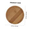 MUSISALY Creative DIY Drink Mat Making Kit with Wood Material, Round Christmas Snowman Shape, for Christmas and Thanksgiving Holiday Craft Activities Style view 2