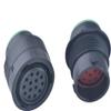 HDNRZKMG 14 Pin Male Female Connector Series HDP26-18-14SN HDP24-18-14PN(Male Female)(Female) view 3