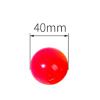 JWQFBC 25 Pieces Bingo Ball Set Lottery Raffle Bingo Balls Calling Number Balls Tally Balls Easy Open PP Material Suitable for Home Function, red view 3