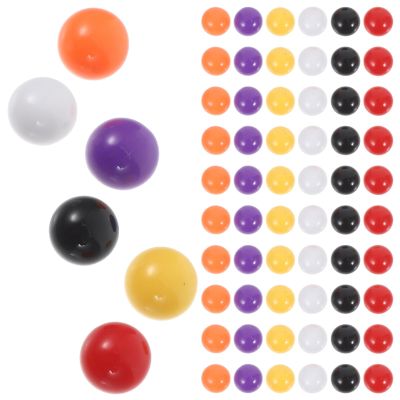 Mikinona Plastic Colored Game Balls with Easy to Store Design 10mm Solid Marbles 600pcs for Math Learning and Probability Teaching for Students in Educational Games
