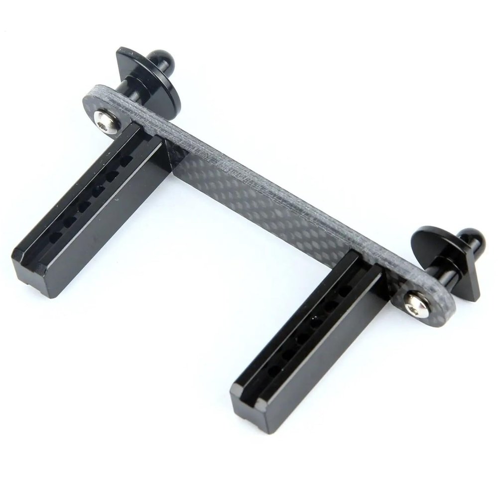 RC Car Upgrade Parts for Traxxas for TRX4 1/10 RC Crawler Car Aluminum Carbon Fiber Front Body Mount Post Upgrades Parts Accessories