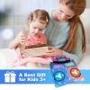 Wisoqu 2 Player Dance Mat for Kids, Interactive Electronic Dance Pad with Challenging Levels, Dual Player Game Mat for Children Fun Physical Exercise view 4