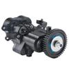 CNC Metal Gearbox with Shifting Slipper Clutch and Transmission Internal Gears Compatible with 1 10 RC Crawler TRX6 G63 Replacement view 1