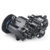 CNC Metal Gearbox with Shifting Slipper Clutch and Transmission Internal Gears Compatible with 1 10 RC Crawler TRX6 G63 Replacement view 4