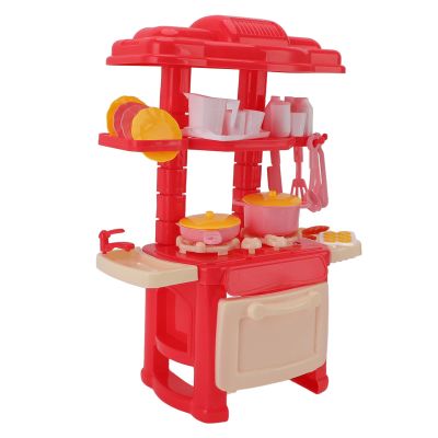 ToysCentral Basics Miniature Kitchenware Set for Kids, Comprehensive Cooking Utensils Playset for Boys and Girls, Premium Plastic Toy Kitchen for Children, Simulation Toddler Kitchen Set for ParentChild