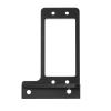 Fonowx Professional Aluminum Alloy Servo Mount, Sturdy and Easy to Install, Aluminum Alloy DIY Accessories for, Black view 2