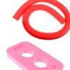 IEUDNS Toy Connect Joint Swim Noodles Training Aid Swimming Float Rafts Beginner Holder Suitable for Kids Pool Beach Garden, Red Pink view 2