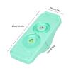 Sunisfa Kids Sensory Training Rocking Board Multifunctional Balance Training Board Balance Ability Coordination Sensory Integration Seesaw Toy with Anti Slip Plastic for Childs (Light Green) view 2
