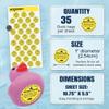 TAYTA Cruising Duck Tag Stickers, Oh What Luck Waterproof Labels, 35pcs 1in view 3