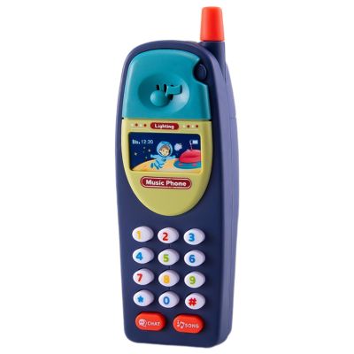Toy Cell Phone Interactive Educational Early Learning Children Telephone