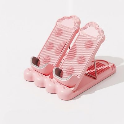 JWQFBC Adjustable Slant Board Calf Stretcher, & Incline Board for Leg Stretching, Physical Relief, Pink, Multi-Functional Stretching Board (Standard Version), Pink