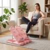 JWQFBC Adjustable Slant Board Calf Stretcher, & Incline Board for Leg Stretching, Physical Relief, Pink, Multi-Functional Stretching Board (Standard Version), Pink view 2