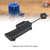 RC Electric Rotor Starter Drill Plate, Handheld Power Starter for HSP 16/18/21CXP Engine, 20.3 cm Plastic and Metal Starter Cover with Gears and Shaft view 4