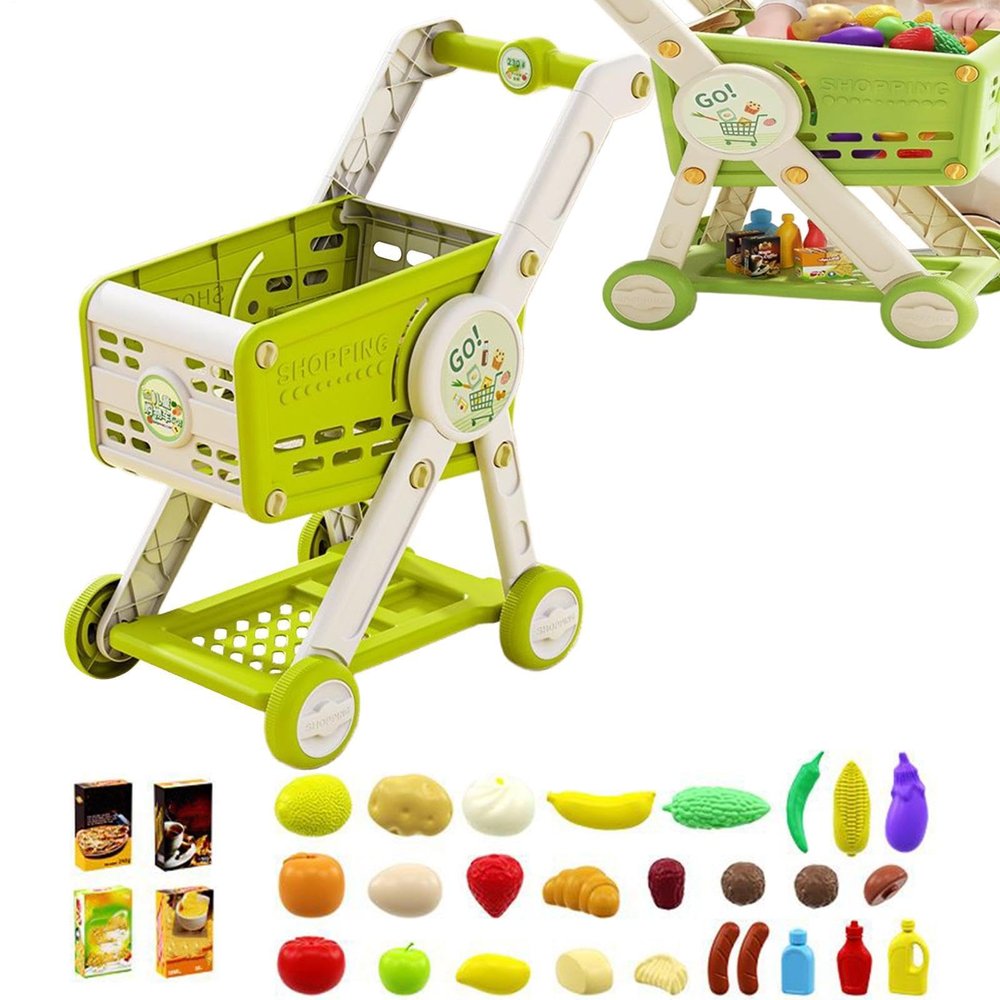 Shopping Cart Toy Pretend Shopping Cart