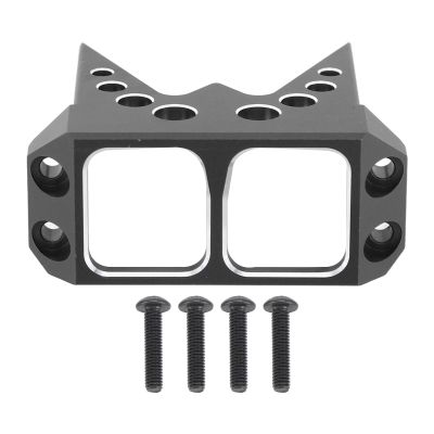 yiMANtrading Aluminum Alloy Steering Servo Guard Armor SOA Cover for 1/10 RC Crawler, Cheeter Rig, Rock Bouncer Lightweight, Smooth Steering Protection (Black)