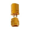 Speaker Connectors MT30 3 Pin Male Female Connector Plug Gold Plated RC Motor Connector for Drone RC Aircraft Brushless Motor(5PCS 5PCS F/M) view 3